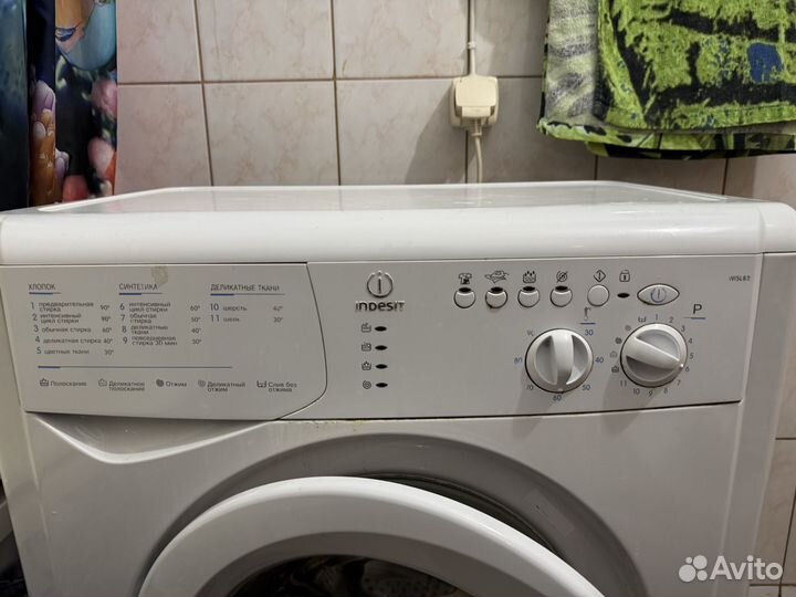 Стиральная машина indesit wisl 82