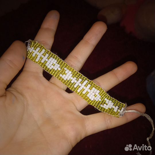 Фенечка из бисера (браслет)