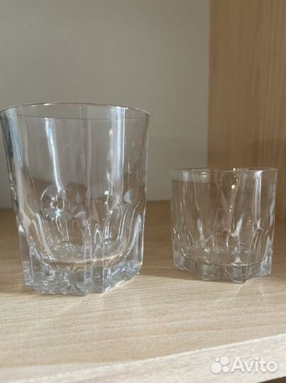 Стаканы, рюмки, фужеры хрусталь СССР