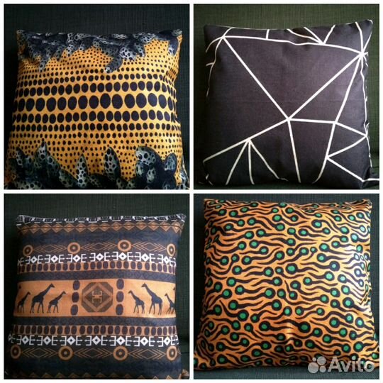 Чехлы на декоративные подушки новые