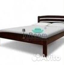 Кровать из массива дуба