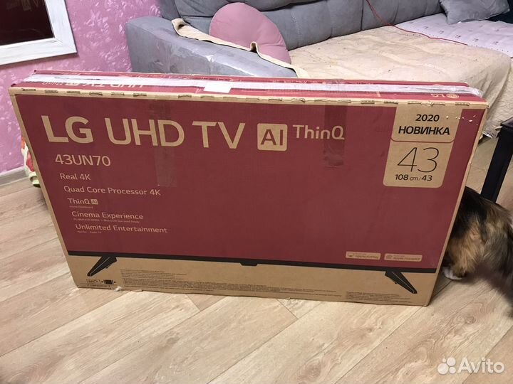 Телевизор lg SMART tv 43