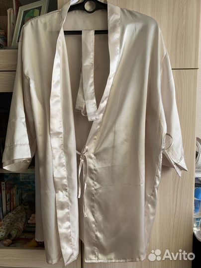 Шелковый халат