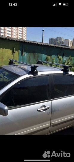 Багажник на крышу мицубиси lancer 9