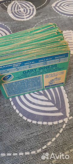 Коллекция хоккейных карточек нхл 1975-76 год