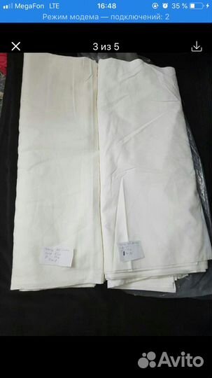 Ткань-отрез/ситец,х/б,атлас.СССР