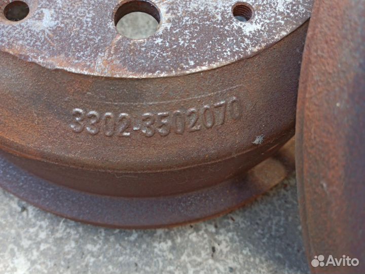 Тормозные барабаны газель