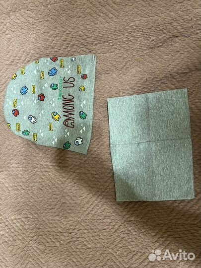 Комплект шапка и снуд для мальчика