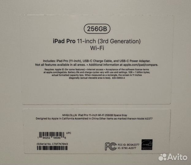 Apple iPad Pro 11 2021 M1 256Gb Wi-Fi в идеале