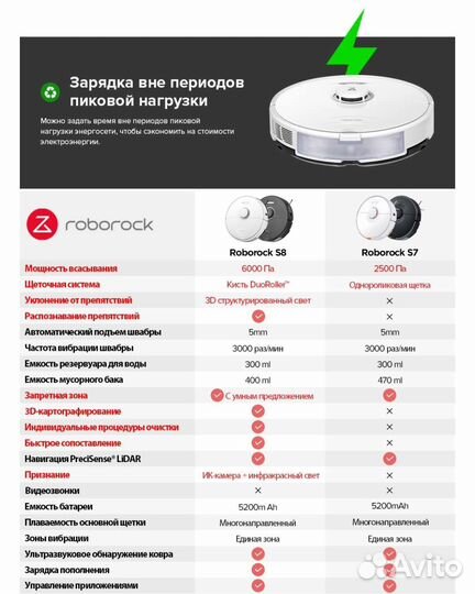 Робот пылесос xiaomi roborock s8 русский язык