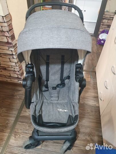 Прогулочная коляска babyton n100 grey