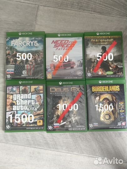 Игры для Xbox One