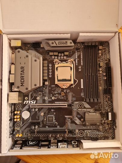 Intel Core i5-9600KF + MSI Z390M MAG mortar