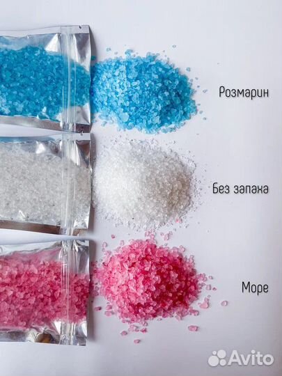 Подарочный бокс соль для ванн