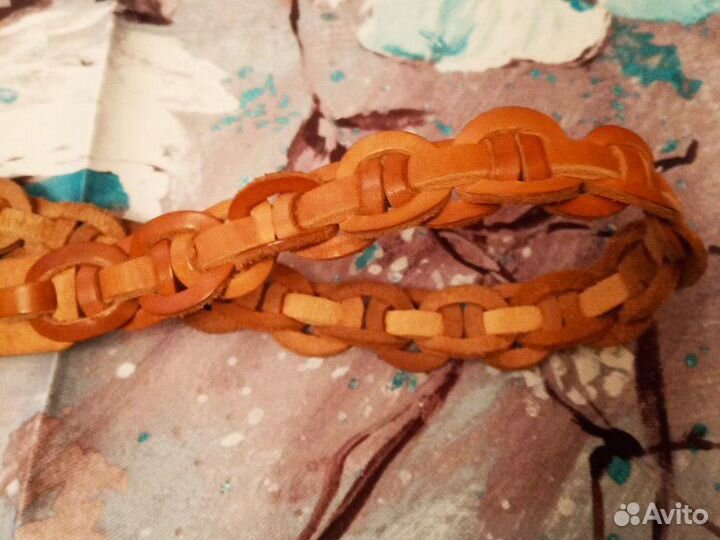 Ремень плетеный