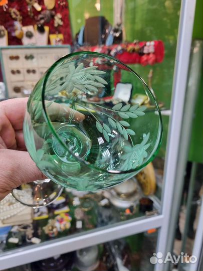 Хрустальные бокалы, гусь Хрустальный