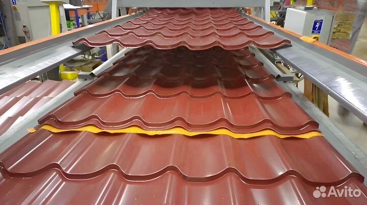 Металлочерепица классик 0,5 Satin RAL 0,5 PE