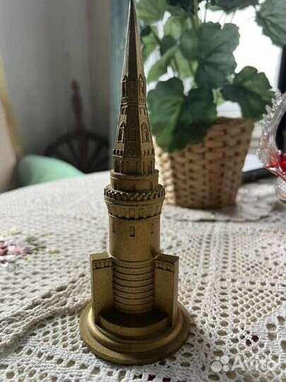 Термометр настольный СССР, Кремль, металл