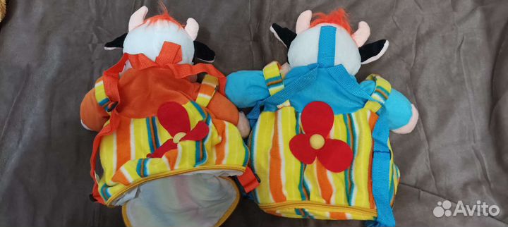 Мягкая игрушка Корова рюкзак