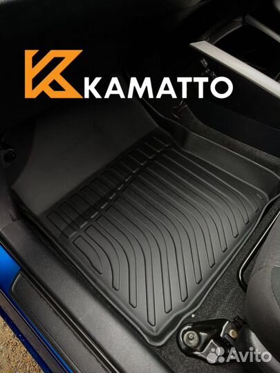 3D ковры в салон Kamatto Toyota Axio 2012-н.в