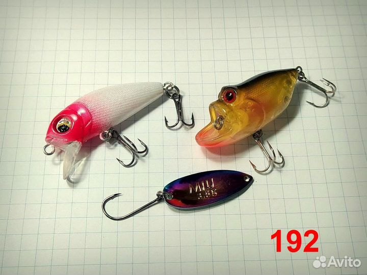 Воблер блесна для форели, щуки, окуня, судака