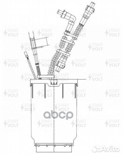 Модуль топливного насоса для а/м VAG Touareg (0