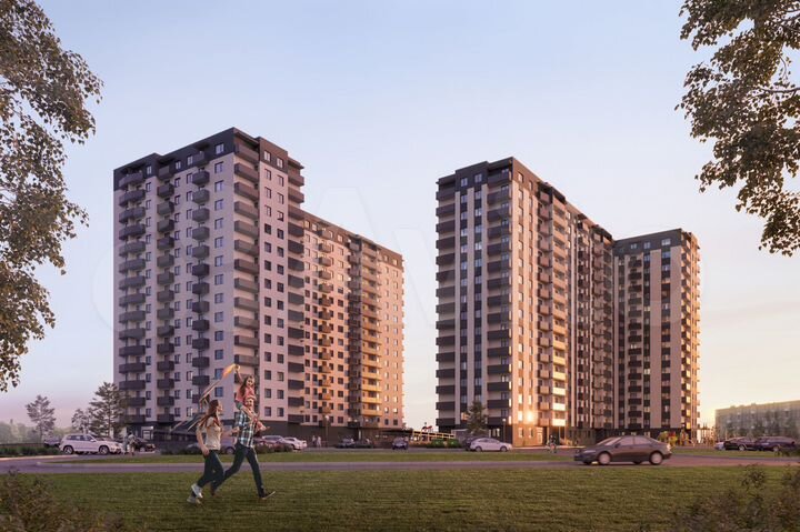 1-к. квартира, 32,5 м², 9/16 эт.