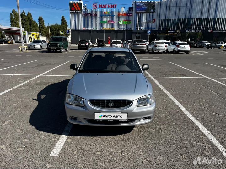 Hyundai Accent 1.5 МТ, 2004, 150 000 км