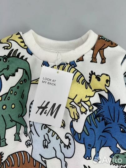 Костюм детский теплый на флисе HM H&M