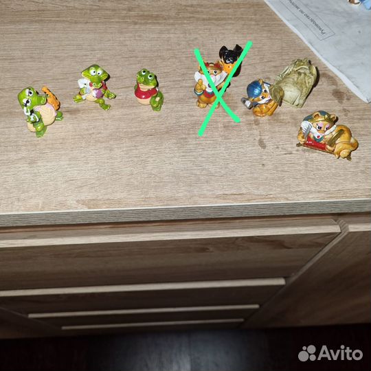 Игрушки из киндера единички