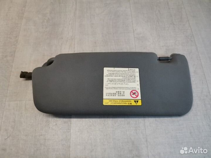 Козырек солнцезащитный правый Geely Emgrand Ec7