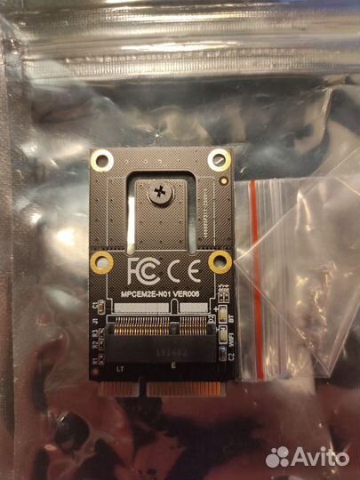 Плата переходник mini PCI-E на M.2 ngff Wi-Fi