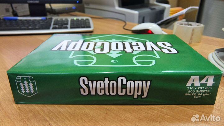 Офисная бумага SvetoCopy формата А4