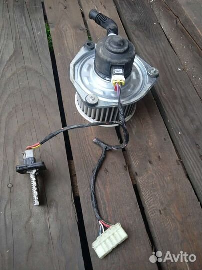 Моторчик печки chevrolet lanos