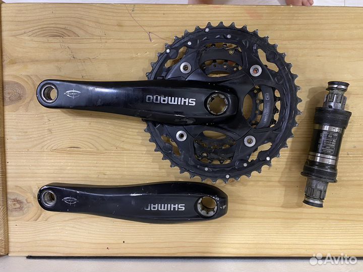 Шатуны Shimano deore 175 42/32/24