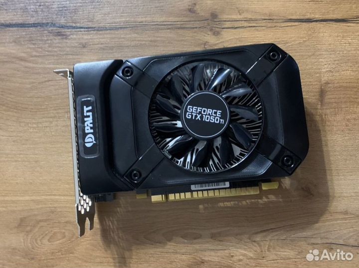 Видеокарта GTX 1050ti 4gb palit stormx