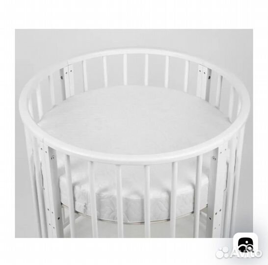 Матрас детский круглый 75*75