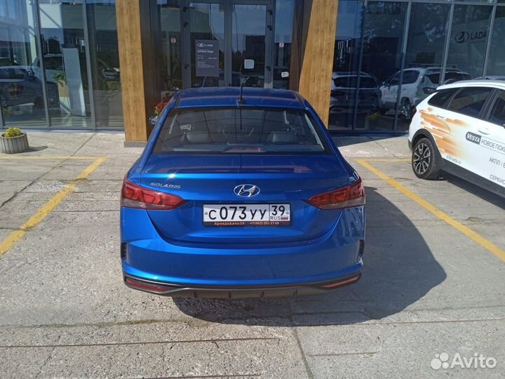 Hyundai solaris аренда