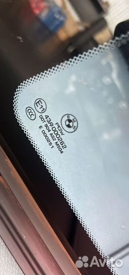 Стекло двери задней левой BMW 6 серии F13/F12