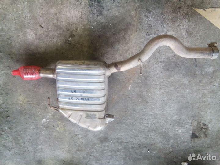 Глушитель задняя банка левая Jaguar XF / hk835k243