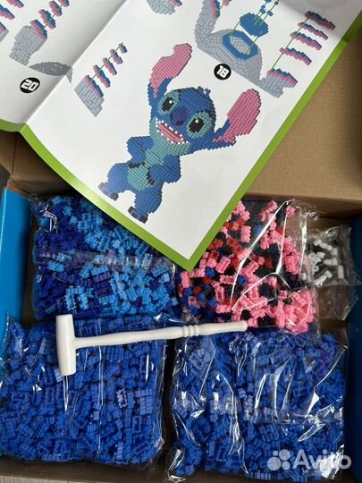 Конструктор из миниблоков Стич