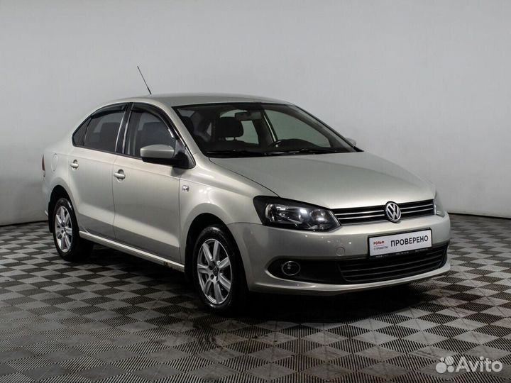 Volkswagen Polo 1.6 AT, 2012, 195 000 км