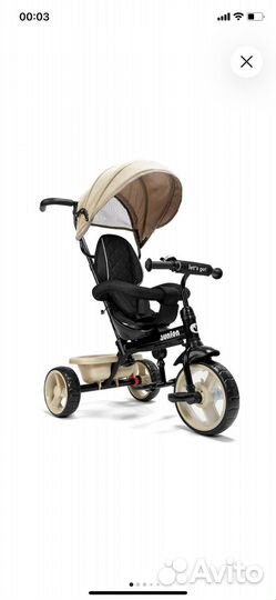 Детский трехколесный велосипед Junion Belli