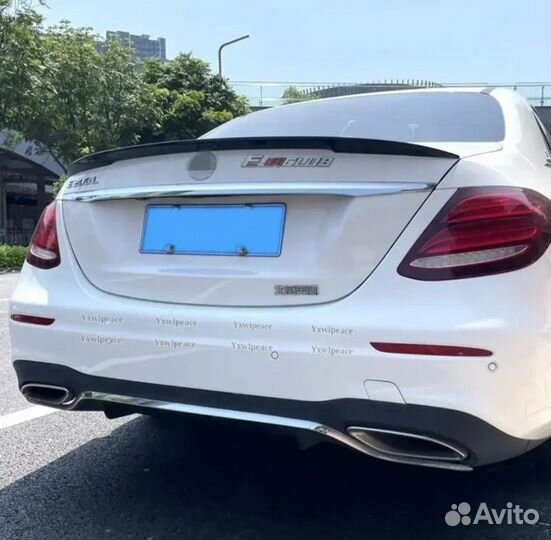 Спойлер на Mercedes w213