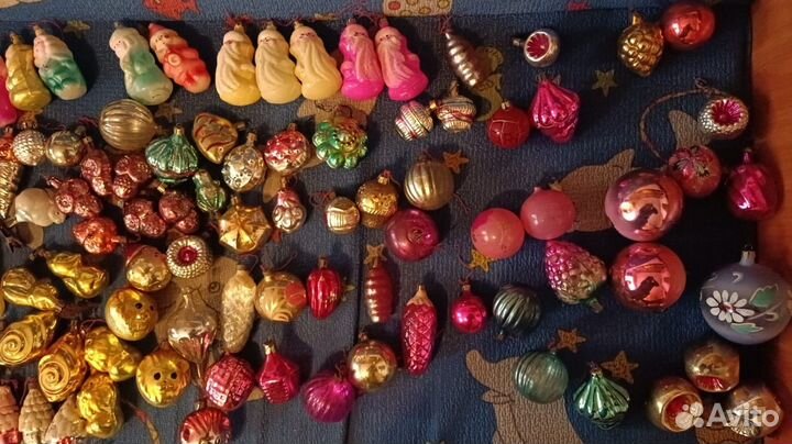 Елочные игрушки СССР