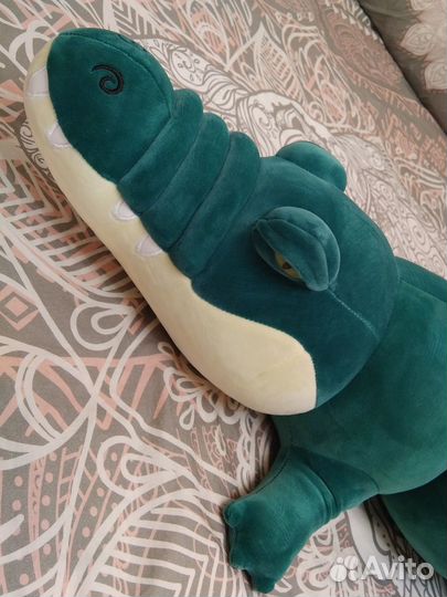 Крокодил темно-зеленый 120 см