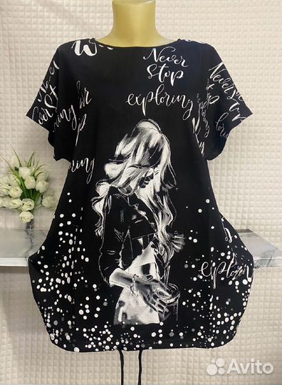Футболка 48р до 54р