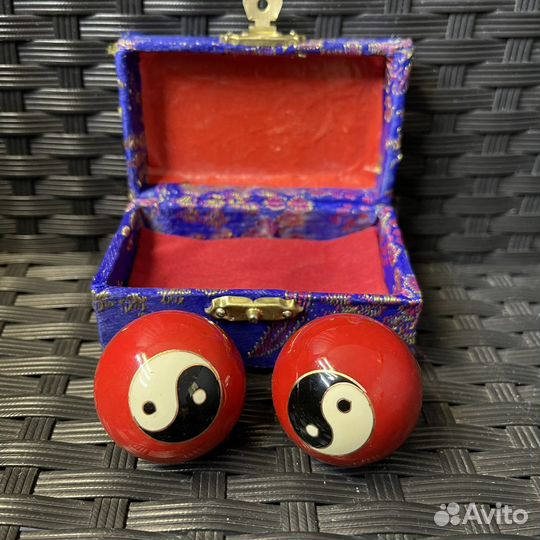 Шарики Baoding массажные музыкальные