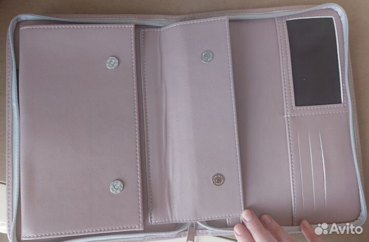 Кожаная папка