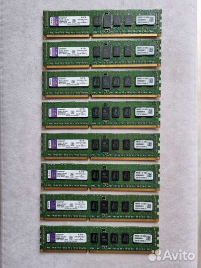 Оперативная память Kingston DDR3 ECC 4GB 1600 MHz